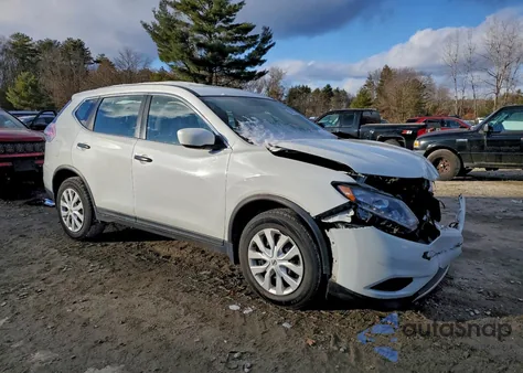 2016 Nissan Rogue S из США, поврежденный, VIN KNMAT2MT4GP613235